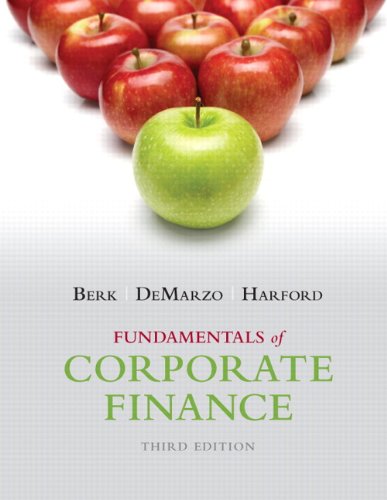 Stock image for Fundamentals of Corporate Finance Plus NEW MyFinanceLab with Pearson eText -- Access Card Package (3rd Edition) (Berk, DeMarzo & Harford, The Corporate Finance Series) for sale by redgorillabooks