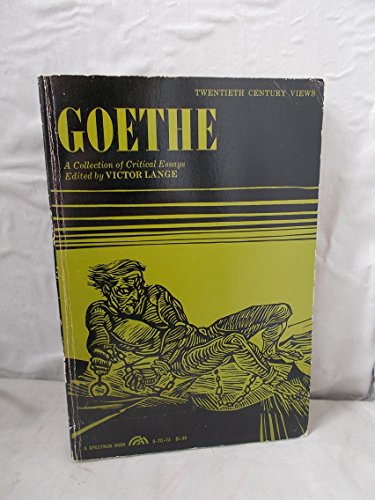 Imagen de archivo de Goethe: a Collection of Critical Essays a la venta por ThriftBooks-Atlanta