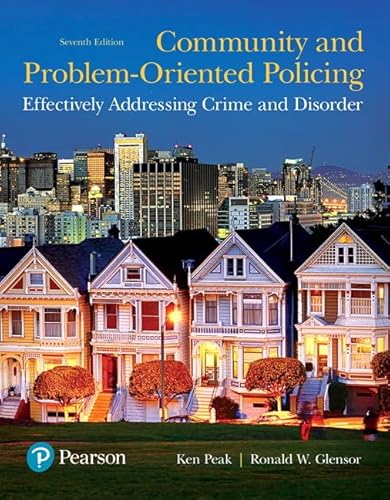 Stock image for Community and Problem-Oriented Policing: Effectively Addressing Crime and Disorder for sale by Textbooks_Source