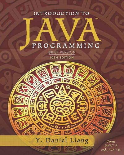 Beispielbild fr Introduction to Java Programming: Brief Version, 10th Edition zum Verkauf von HPB-Red