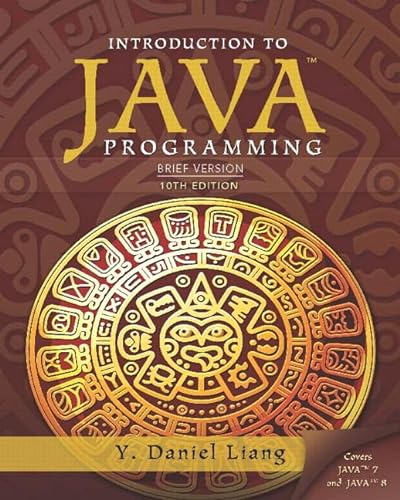 9780133592207: Intro to Java Programming, Brief Version