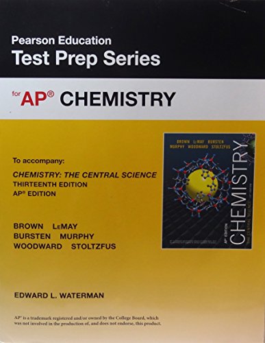 Imagen de archivo de Test Prep Workbook for AP Chemistry The Central Science 13th Edition a la venta por SecondSale