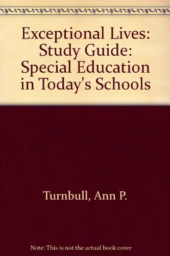 9780133599770: Study Guide (Exceptional Lives: Special Education in Today's Schools)
