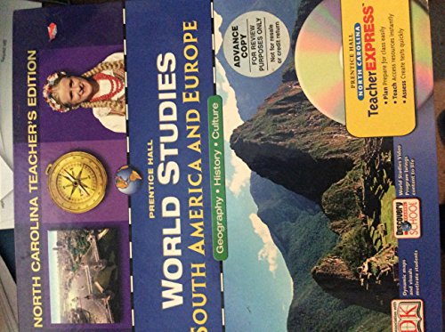 9780133603279: PRENTICE HALL WORLD STUDIES SOUTH AMERICA AND EUROPE