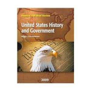 Beispielbild fr United States History and Government (Prentice Hall Brief Review) zum Verkauf von SecondSale