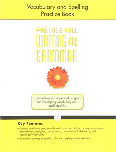 9780133615999: Writing and Grammar Vocabulary and Spelling Workbook 2008 Gr6: Communication in Action