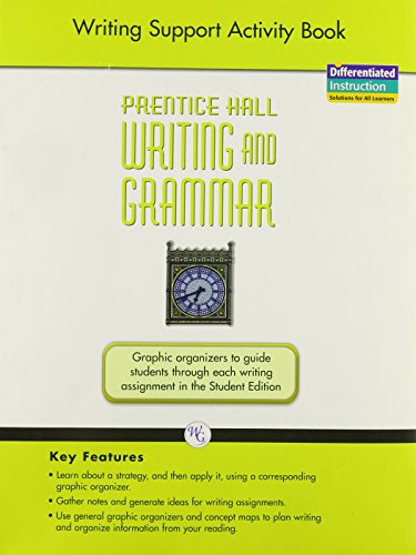 Stock image for Prentice Hall Writing and Grammar Grade 12: Writing Support Activity Book (single copy) for sale by Nationwide_Text