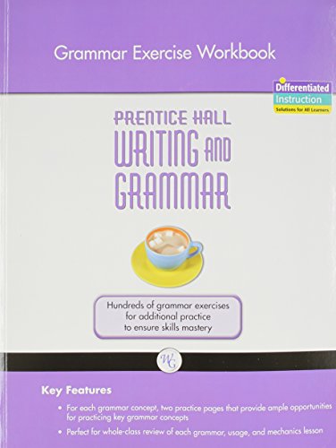 Beispielbild fr Prentice Hall Writing and Grammar: Grammar Exercise, Grade Ten zum Verkauf von BooksRun