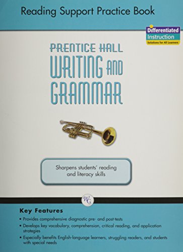 Stock image for WRITING AND GRAMMAR READING SUPPORT PRACTICE BOOK 2008 GR9 for sale by Allied Book Company Inc.