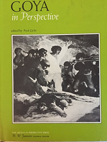 Imagen de archivo de Goya in perspective (The Artists in perspective series) a la venta por ThriftBooks-Atlanta