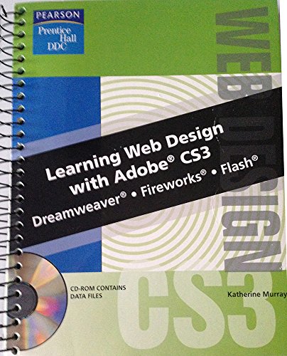 Stock image for Learning Web Design with Adobe CS3: Dreamweaver, Fireworks, Flash for sale by ThriftBooks-Dallas