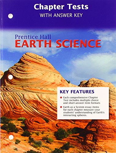 9780133627664: Prentice Hall Earth Science Chapter Tests and Answer Key