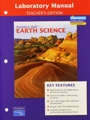 PRENTICE HALL EARTH SCIENCE LAB MANUAL TE (NATL) (9780133627893) by Pearson Education