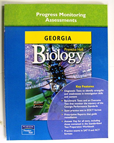 9780133628050: Georgia Biology Progress Monitoring Assessments