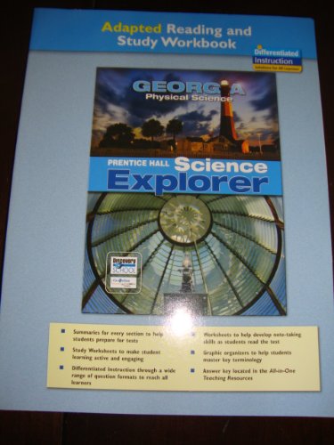 9780133628913: Prentice Hall Science Explorer - Georgia Physical Science (Adapted Reading and Study Workbook)