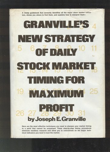 Stock image for Granville's New Strategy of Daily Stock Market Timing for Maximum Profit for sale by ThriftBooks-Dallas