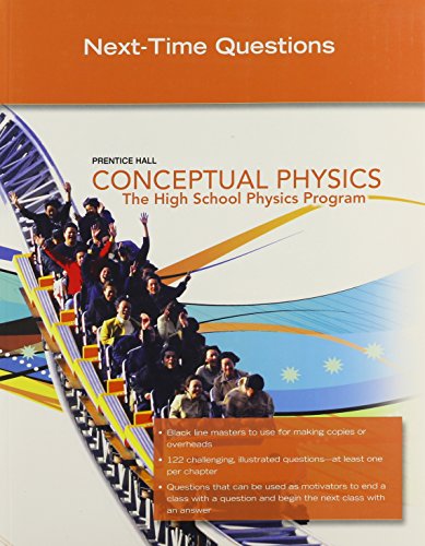 9780133647310: Conceptual Physics C2009 Next Time Questions