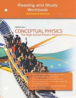 Stock image for Prentice Hall Conceptual Physics: Reading and Study Workbook, Teacher's Edition for sale by HPB-Red