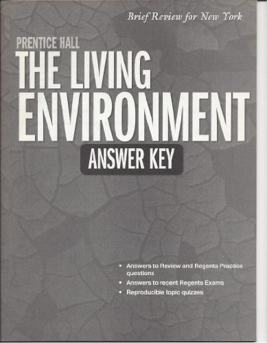 Prentice Hall The Living Environment Answer Key: 9780133647648 - AbeBooks