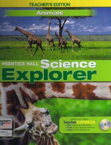 Imagen de archivo de Science Explorer Animals Teacher Edition a la venta por TextbookRush