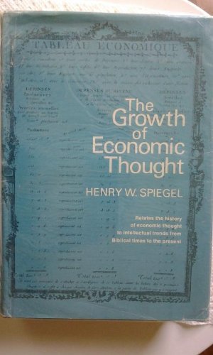 9780133653878: Growth of Economic Thought