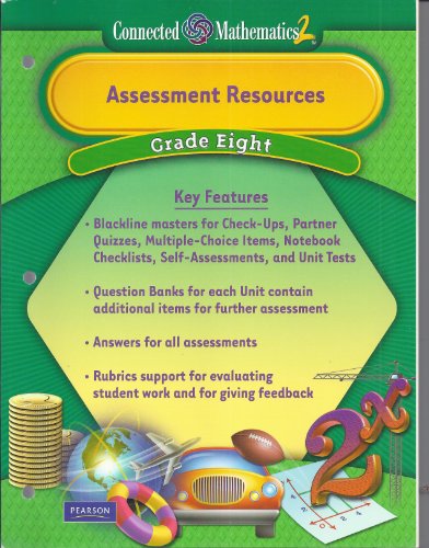 Imagen de archivo de Connected Mathematics 2 Assessment Resources Grade Eight a la venta por Nationwide_Text