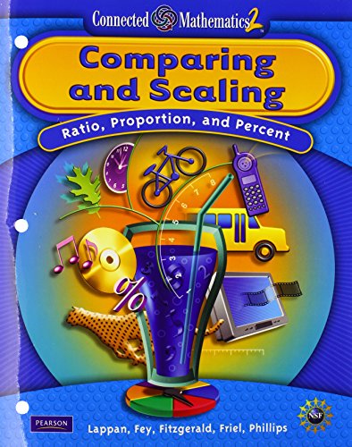 Imagen de archivo de CONNECTED MATHEMATICS GRADE 7 STUDENT EDITION COMPARING AND SCALING (Connected Mathematics 2) a la venta por The Maryland Book Bank