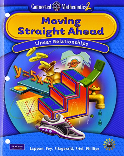 Stock image for CONNECTED MATHEMATICS GRADE 7 STUDENT EDITION MOVING STRAIGHT AHEAD for sale by Once Upon A Time Books