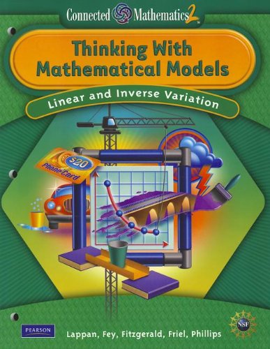 Imagen de archivo de Connected Mathematics 2: Thinking with Mathematical Models : Linear and Inverse Variation a la venta por Better World Books