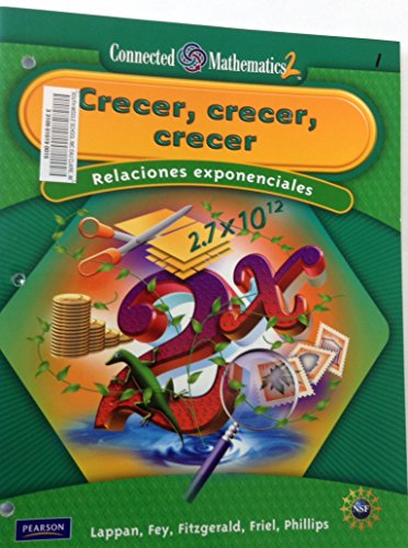 Stock image for CONNECTED MATHEMATICS SPANISH GRADE 8 STUDENT EDITION GROWING, GROWING, GROWING for sale by The Book Cellar, LLC