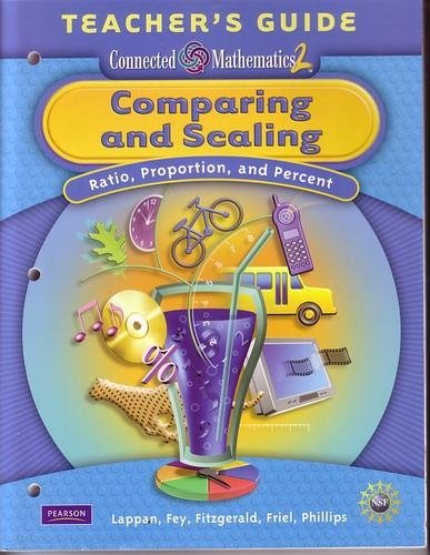 Imagen de archivo de Comparing and Scaling; Ratio, Proportion, and Percent Teacher's Guide (Connected Mathematics 2) a la venta por Better World Books