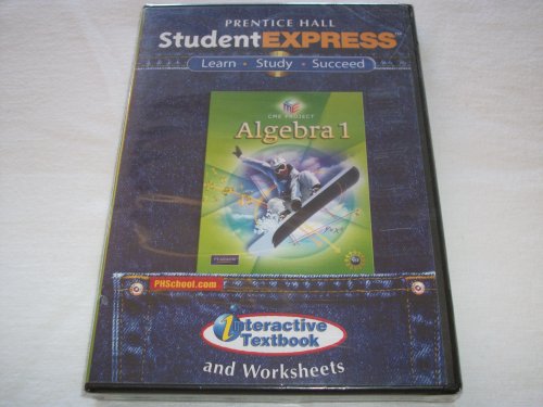 Stock image for Center for Mathematics Educations Algebra 1 Student Express CD for sale by Booksavers of MD