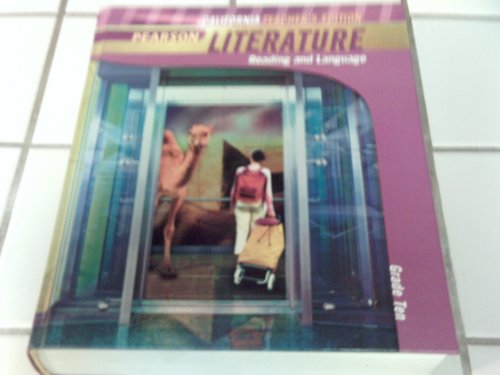 9780133664195: Pearson Literature Reading and Language California Teacher's Edition Grade 10