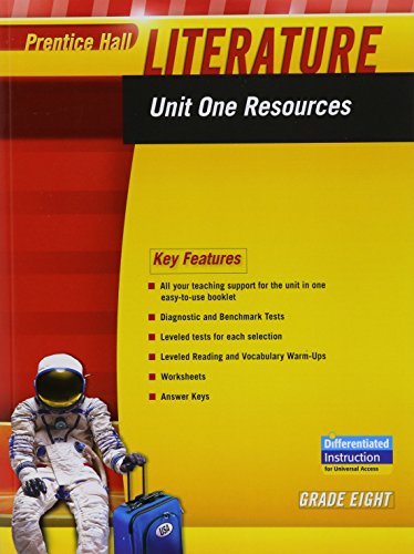 Prentice Hall Literature 2010 Unit 1 Resource Grade 8 (9780133664423) by Prentice Hall