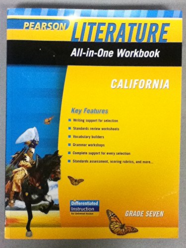 Stock image for Literature All-In-One Workbook California for sale by HPB-Red