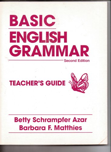 Stock image for Basic English Grammar: Teacher's Guide for sale by ThriftBooks-Atlanta