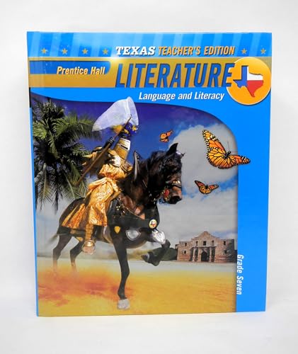 Stock image for Prentice Hall Literature Language and Literacy, Grade 7, Texas Teacher's Edition by Grant Wiggens, et al. (Hardcover - 2011) - Teacher's Edition for sale by HPB-Red