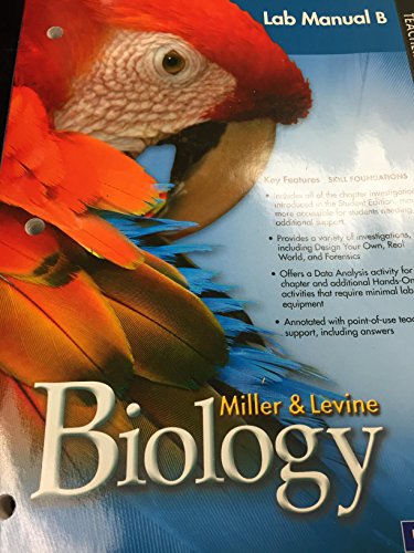 Stock image for Miller Levine Biology: Lab Manual B,Teacher's Edition for sale by Front Cover Books
