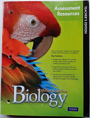 Beispielbild fr Miller Levine Biology Teachers Edition Assessment Resources Program Paperback 2010 zum Verkauf von Blue Vase Books