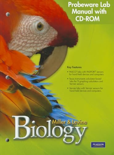 Stock image for MILLER LEVINE BIOLOGY 2010 PROBEWARE LABORATORY MANUAL WITH CD-ROM GRADE9/10 (NATL) for sale by Orion Tech