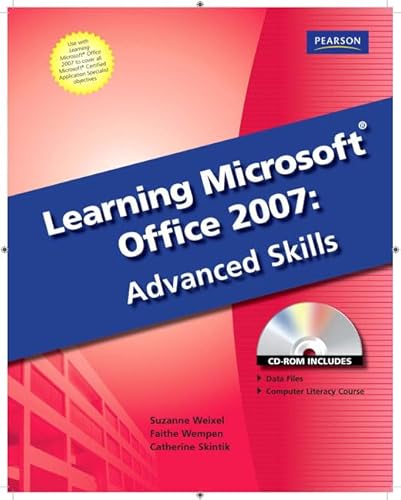 Stock image for Learning Microsoft Office 2007: Advanced Skills for sale by Ergodebooks