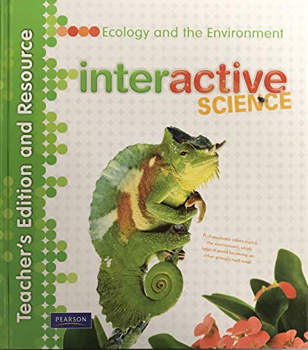 Beispielbild fr Pearson interactive Science, Ecology And The Environment: Teacher's Edition And Resource (2011 Copyright) zum Verkauf von ~Bookworksonline~