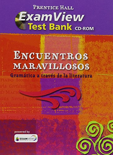 9780133693782: Encuentros Maravilloso Gram Tica Examview CD-ROM