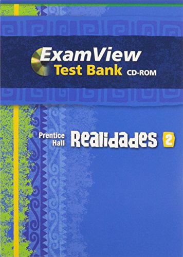 Realidades 2011 Examview Computer Test Bank CD-ROM Level 2 (9780133694840) by Prentice Hall