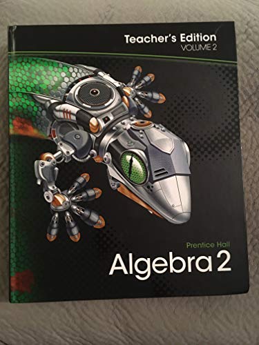 9780133697063: Algebra 2 Volume 2 Teacher's Edition Prentice Hall