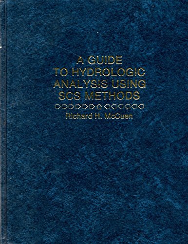 Imagen de archivo de A Guide to Hydrologic Analysis Using Scs Methods a la venta por ThriftBooks-Atlanta