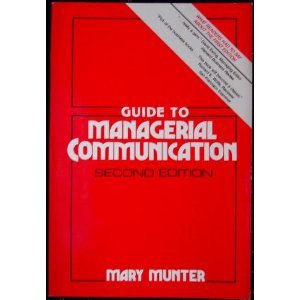 Stock image for Guide to Managerial Communication for sale by The Book Cellar, LLC