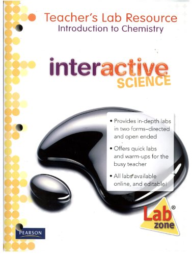 

Interactive Science. Teacher's Lab Resource: Introduction to Chemistry Volume 10 (Interactive Scienc
