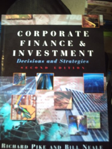 Beispielbild fr Corporate Finance and Investment zum Verkauf von AwesomeBooks