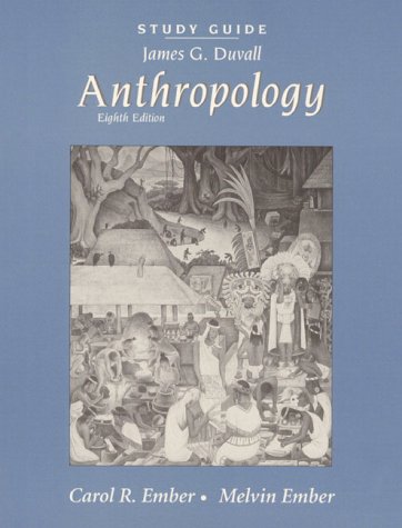 Imagen de archivo de Anthropology: Study Guide a la venta por HPB-Red